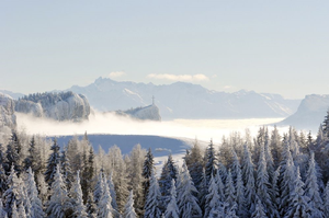 La Croix du Nivolet (Alt maxi 1525 m) Massif des Bauges