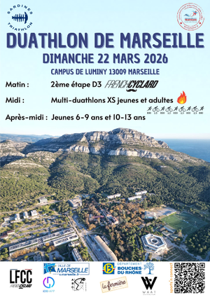 DUATHLON DE MARSEILLE - 22/03 - CAMPUS LUMINY