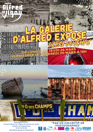 La Galerie d'Alfred présente l'exposition  "Usure du temps" par un collectif de photographes